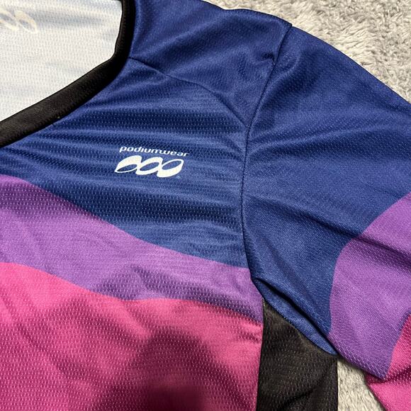 Podiumwear Cycle Shirt Womens Medium Performance Cycling Performance - Picture 2 of 6